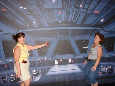 20080615b Burnham Mantey Trip Disney Hollywood Studios Star Wars Weekends Wicket's Warehouse Florida