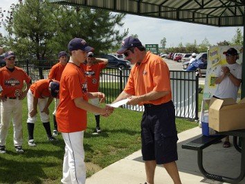 20080620c Blair Sports Baseball Justin And His Head Coach
