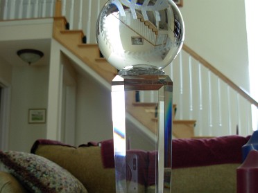 20080726c Blair Sports Baseball Justin Trophy