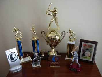 20080727b Blair Sports Baseball Justin Trophies