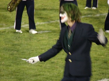 20081003a Mantey Woods School Marching Band Joel Super Heros Homecoming