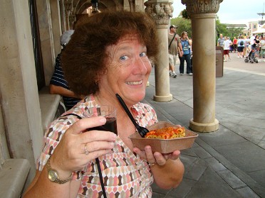 20081010a Burnham Trip Disney Epcot International Food And Wine Festival Concert Florida