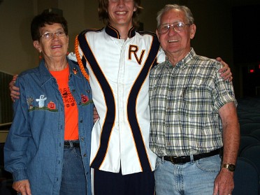 20081028a Boblenz Mantey Woods School Band Concert Joel Chelsea