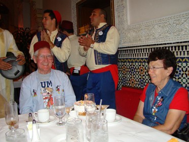 20081122d Boblenz Burnham Campbell Mantey Uhl Trip Wedding Anniversary 51st Jim Rosemary Disney Segway Restaurant Marrekesh Epcot Florida