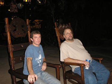 20081218a Burnham Trip Disney The Mara Animal Kingdom Lodge Florida