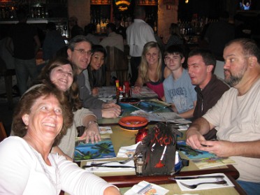 20081230a Boblenz Burnham Mantey Szandzik Trip House Apartment Global Circle Orlando Margaritaville Universal CityWalk Florida