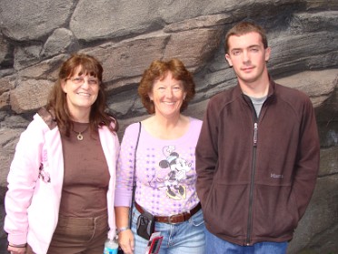 20090101a Burnham Mantey Trip Holiday New Year's Day Disney Animal Kindgom Florida