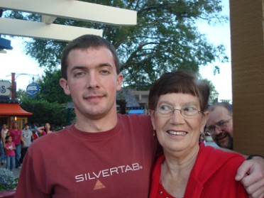 20090102a Boblenz Burnham Mantey Trip Downtown Disney T-Rex Florida