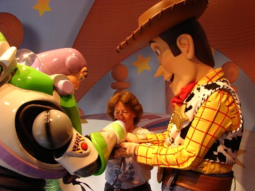 20090305a Burnham Trip Work Vicki Disney Day Off At The Workplace Florida