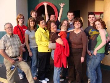 20090325b Boblenz Burnham Campbell Mantey McMahan Woods Sleuth Mystery Dinner Theatre Florida