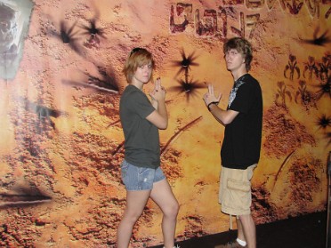 20090612a Burnham Mantey Woods Trip Disney Star Wars Weekends Hollywood Studios Florida