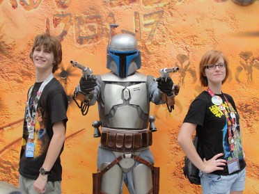 20090611 Burnham Mantey Woods Trip Disney Star Wars Weekends Florida