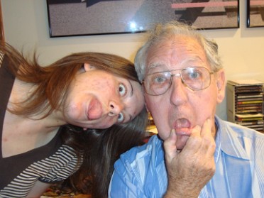 20090731b Boblenz Burnham Campbell Mantey Ohio Visiting Gramma's Place To Donatos House Adare Marion Ohio