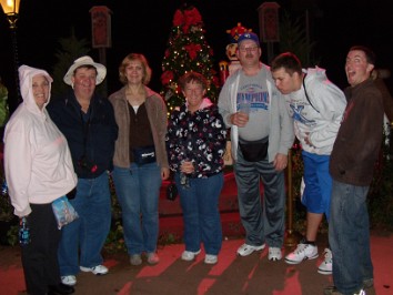 20091221a Baldwin Blair Burnham Trip Disney Epcot Florida