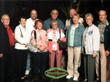 20100206a Boblenz Burnham Trip Friends Evening At Disney 'Ohana Polynesian Resort Florida