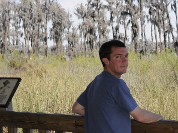 20100320d Burnham Trip Dan Visiting Tibet-Butler Hiking Florida