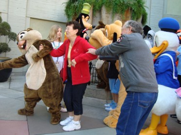 20100324a Boblenz Burnham Longo Trip Disney Special Character Visiting Hollywood Studios Florida