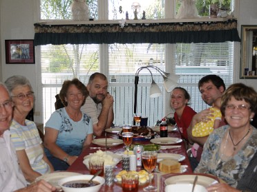 20100330a Boblenz Burnham Campbell Mantey Trip Friends Dinner At Great G And G's Apartment Global Circle Orlando House Great Oaks Kissimmee Florida