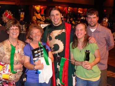 20100401b Burnham Campbell Mantey Trip Medieval Times Florida