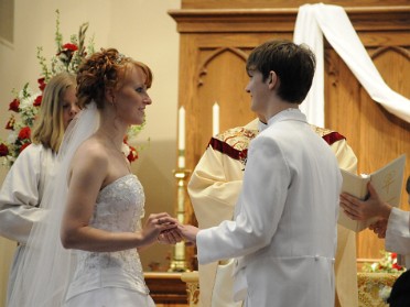 20110521a Blair Boblenz Burnham Campbell Lawless Longo Mantey McMahan Woods Wedding Ceremony Joel Chelsea Ohio