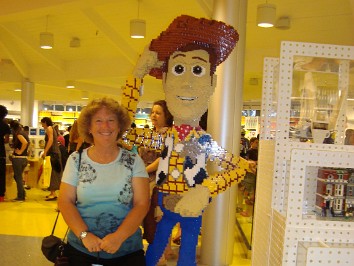 20110613b Burnham Trip Downtown Disney Lego Store Florida