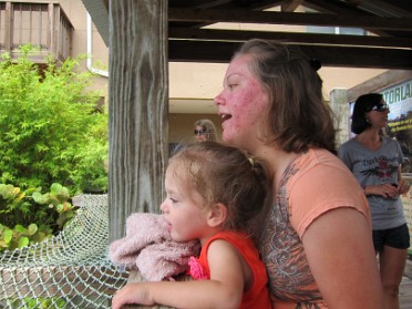 20120805a Burnham Campbell Mantey Trip Disney Whispering Canyon Wilderness Lodge Gatorland Florida