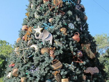 20121124a Burnham Trip Holiday Christmas Disney Animal Kingdom Grand Floridian Decorations Florida
