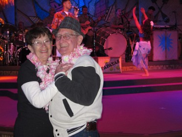 20121222a Boblenz Burnham Mantey Trip Visiting Disney Luau And Grand Floridian Florida