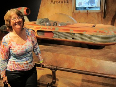 20130216a Burnham Trip Orlando Science Center Star Wars Exhibit Florida