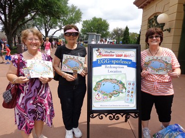 20130323a Boblenz Burnham Mantey Trip Disney Epcot Easter Egg Hunt Florida