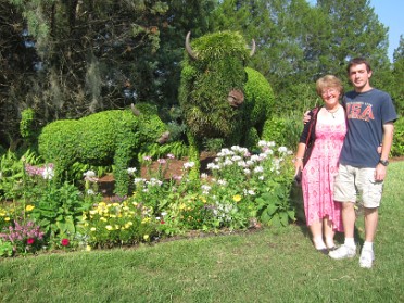 20130511a Burnham Trip Holiday Mother's Day Disney Whispering Canyon Cafe Wilderness Lodge Saturday Florida