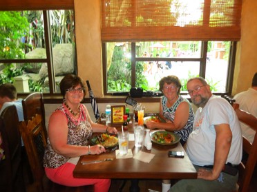 20130602c Burnham Mantey Trip DIsney Animal Kingdom Yak And Yeti Florida