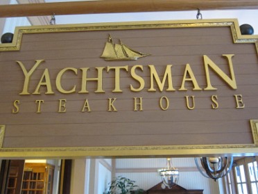 20130903a Boblenz Burnham Wedding Anniversary 31st Vicki John Jr Dinner Disney Yachtsman Steak House Yacht Club Resort Florida