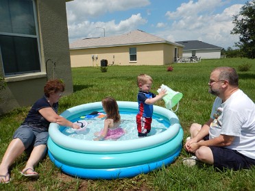 20140616c Bobelnz Burnham Campbell Mantey Trip Grandchiblens Nappin' And Swimmin' Florida