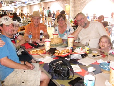 20140618c Boblenz Burnham Campbell Mantey Trip Disney Hollywood Studios Mickie Mouse Mermaid And Pizza Planet Florida