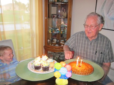 20140619a Boblenz Burnham Campbell Trip Birthdays Party Jim 79th Jack 4th House Mystery Circle Davenport Florida