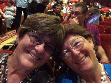 20140723d Burnham Mantey Trip 1st Disney Dream Cruise Day 4 At Sea Walt Disney Theatre Final Stage Show And Room Goodies Caribbean Sea