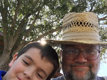 20160214a Bourland Burnham Campbell Trip House Mystery Circle Target Disney Springs T-Rex Campfire Hot Dogs S'mores Florida