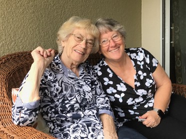 20170204a Boblenz Burnham Lanai Visiting Disney Epcot Festival Of The Arts Florida