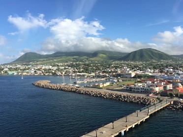 20170704a Burnham Trip 3rd Cruise Disney Fantasy Day 7 Docking Saint Kitts
