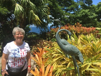 20170704c Burnham Trip 3rd Cruise Disney Fantasy Day 7 Romney Manor Wingfield Estate Bell Tower Saint Kitts