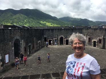 20170704d Burnham Trip 3rd Cruise Disney Fantasy Day 7 Brimstore Hill Fortress National Park Saint Kitts