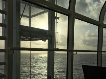 20170706a Burnham Trip 3rd Cruise Disney Fantasy Day 9 Sunrise Caribbean Sea