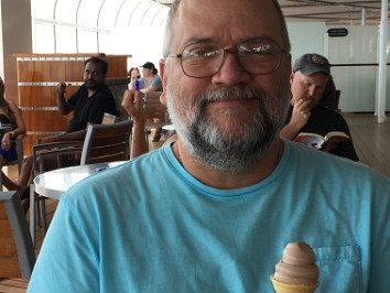 20170706 Burnham Trip 3rd Cruise Disney Fantasy Day 9 Caribbean Sea