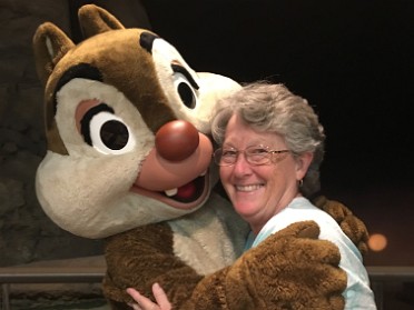 20170805a Burnham Trip Disney Epcot Garden Grill Character Dining Florida