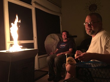 20171201a Burnham Lanai Hot Dogs House Mystery Circle Davenport Florida