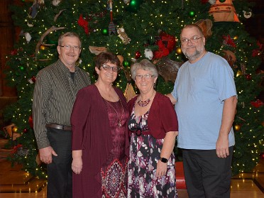 20171231b Burnham Mantey Trip Holiday Christmas New Year's Eve Disney Artist Point Wilderness Lodge Florida