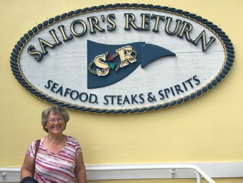 20180625b Burnham Trip Sailor's Return Dinner Stuart Florida