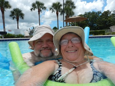 20180626a Burnham Trip Sheraton PGA Pool Port Saint Lucie Florida