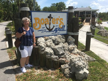 20180629c Burnham Trip Boater's Grill Key Biscayne Florida